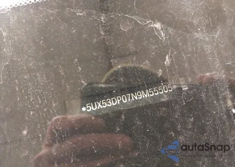 2022 BMW X3 xDrive30I из США, поврежденный, VIN 5UX53DP07N9M55505